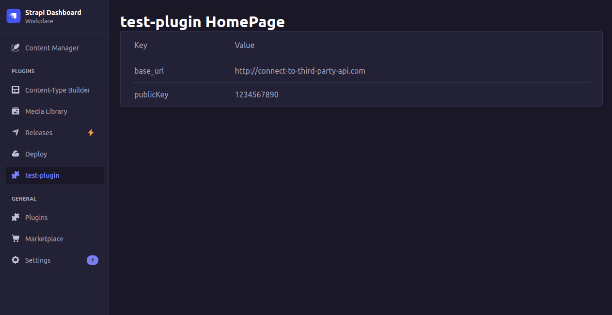 Plugin home page