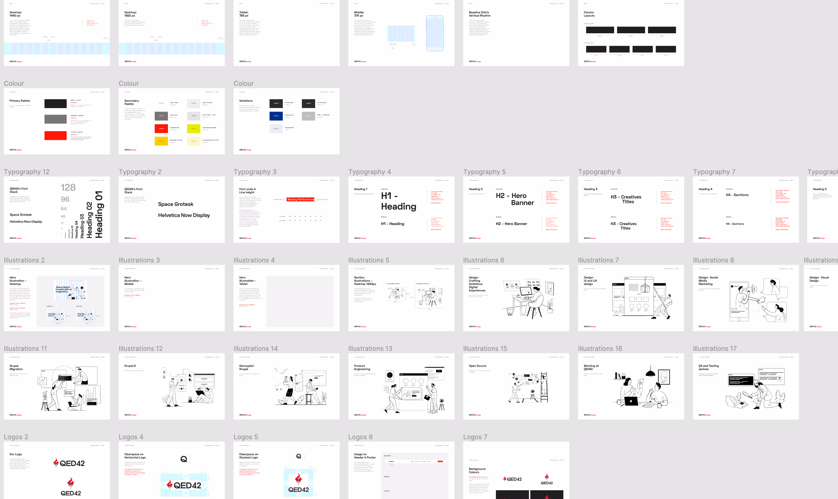 SPACE Design System by QED42