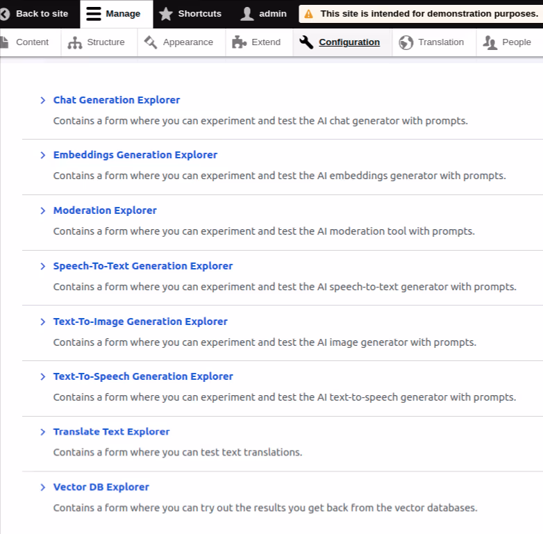 AI explorer