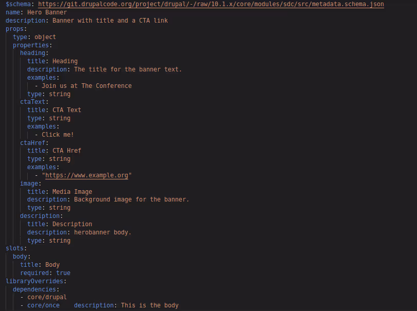 metadata file