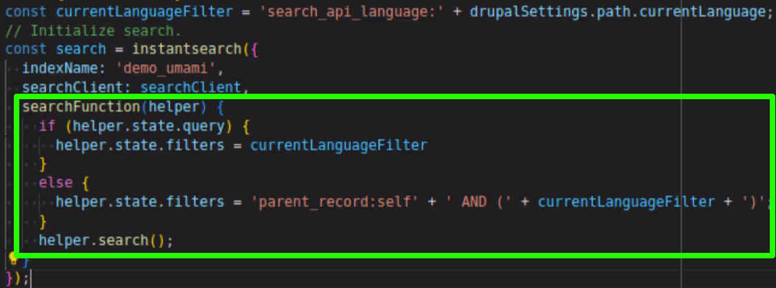 updaion in code
