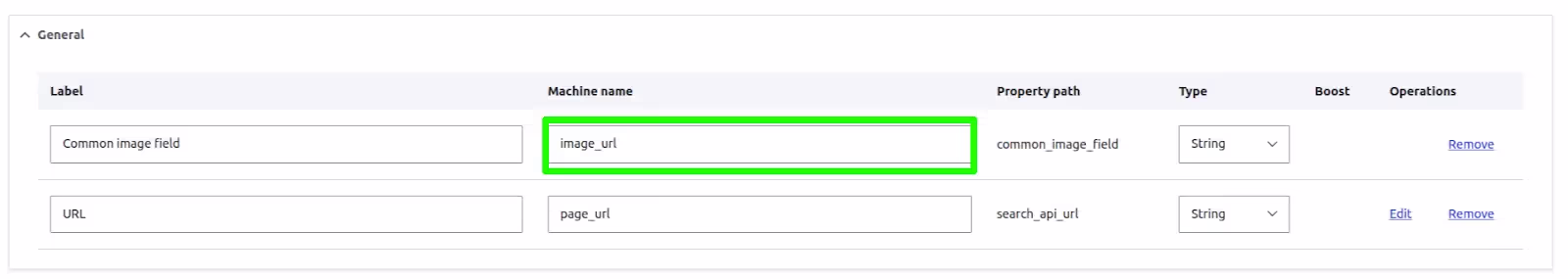 updating and changing the name field
