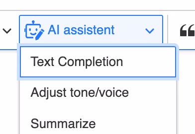 AI CKEditor