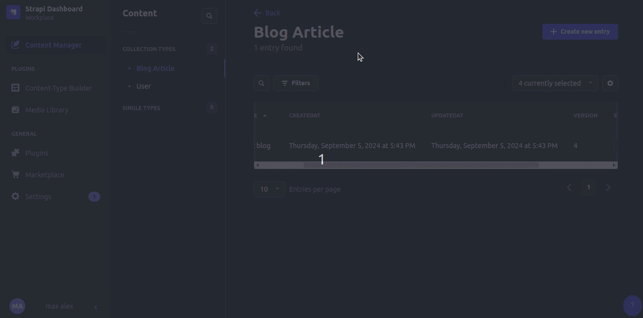 Content versioning