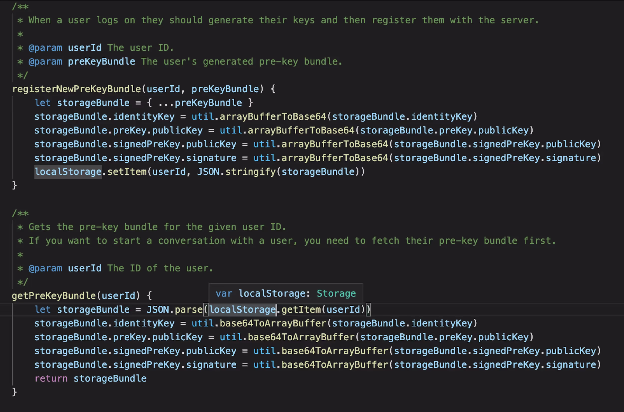 End-to-end encrypted chat application 