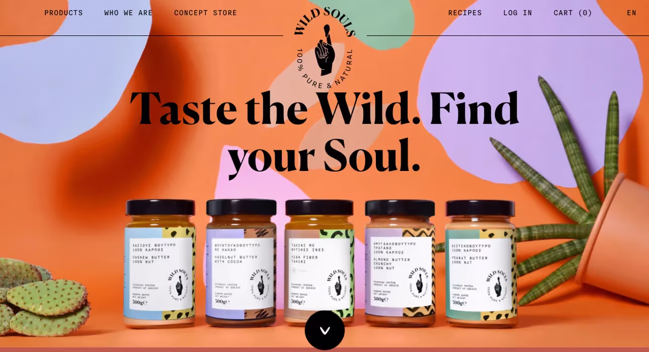 Creative use of colors and contrast judgments by Wild Souls from Greece.