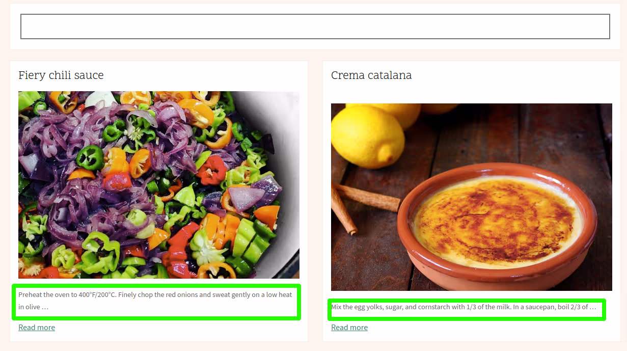 search page