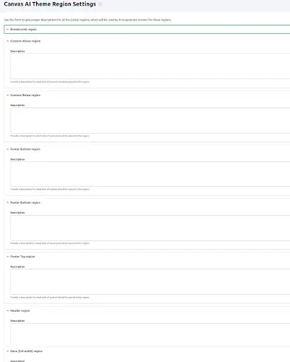 Drupal Canvas for page templates