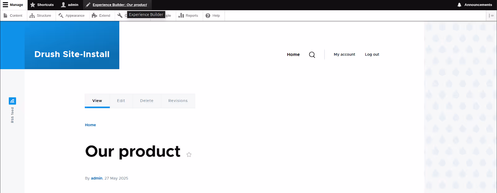 Code component in XB