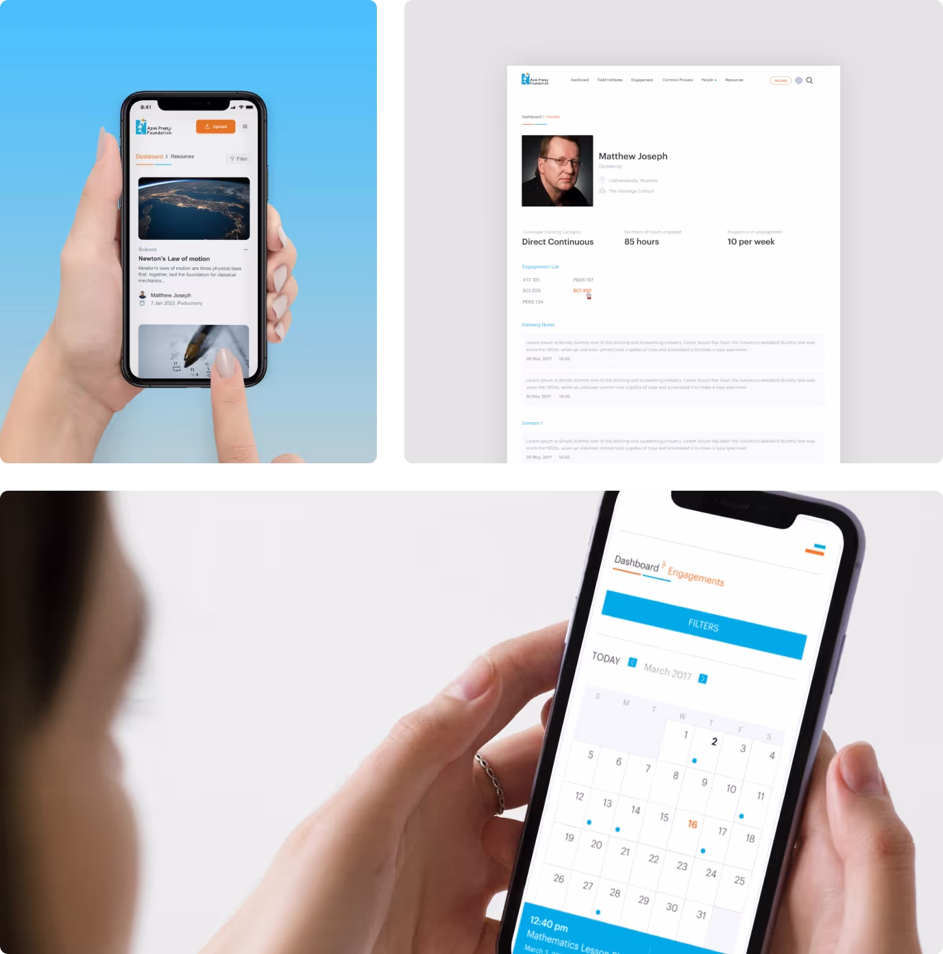 Azim Premji Foundation User-Centric design