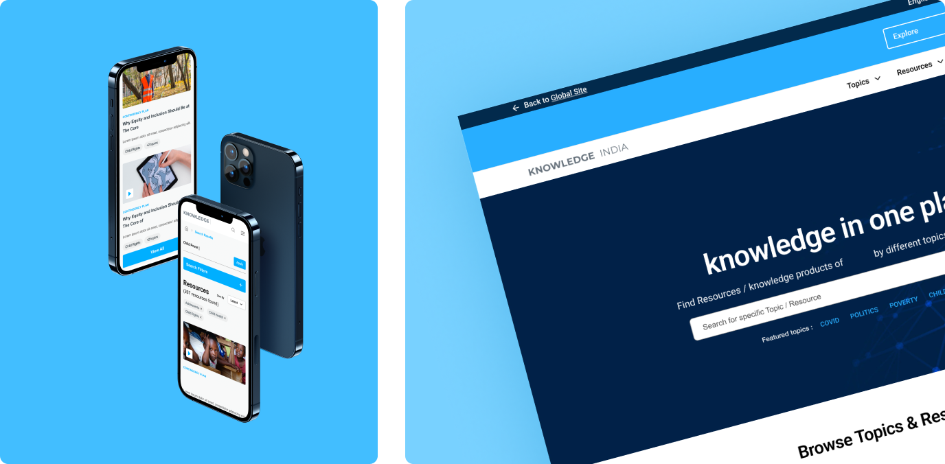 Knowledge Management Platform Mockups