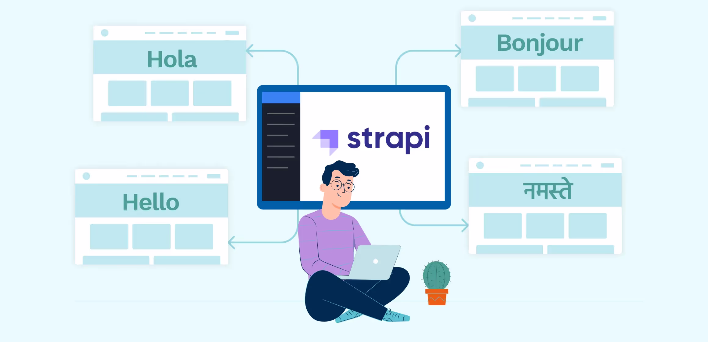 Developing Multilingual sites with Headless CMS - Strapi