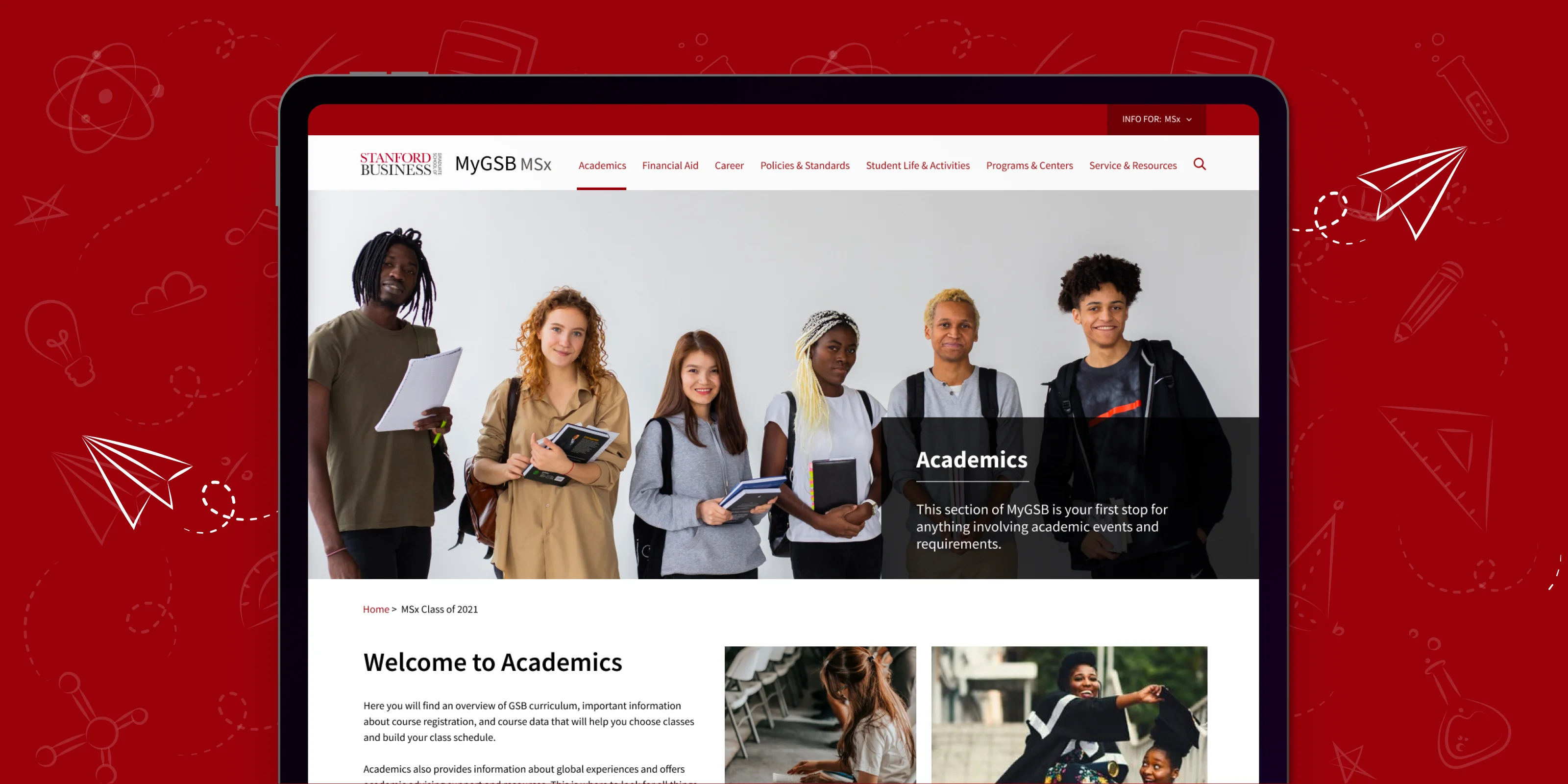 Validating design solutions with usability testing for Stanford GSB&rsquo;s course research & registration platform