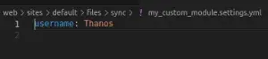 Value submission for configuration