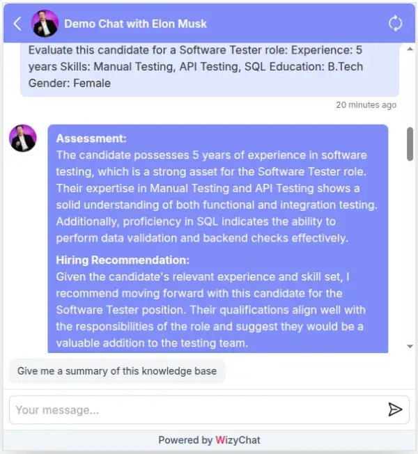 AI testing