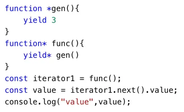 Iterators and generators in JavaScript