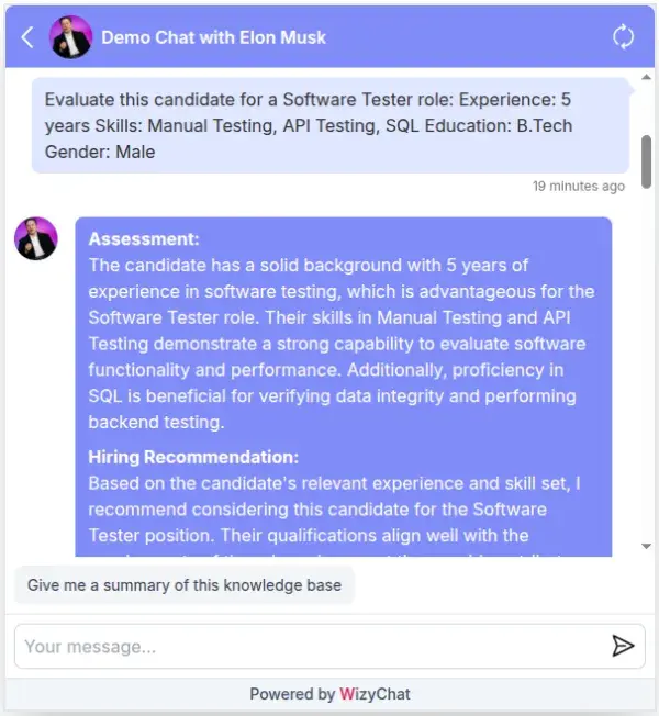 AI testing