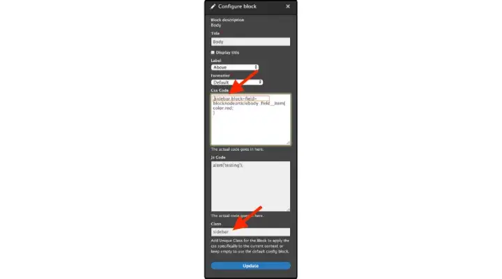 Layout Builder Asset Injector Drupal module
