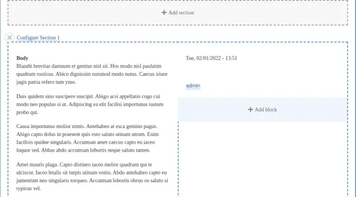 Drupal 9 layout builder module - 11