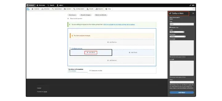 Layout Builder Asset Injector Drupal module