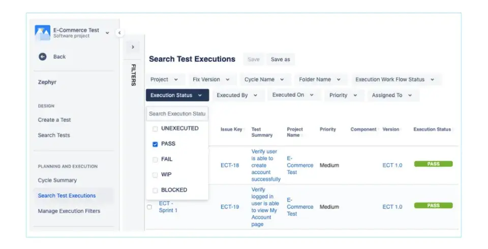 Zephyr for JIRA