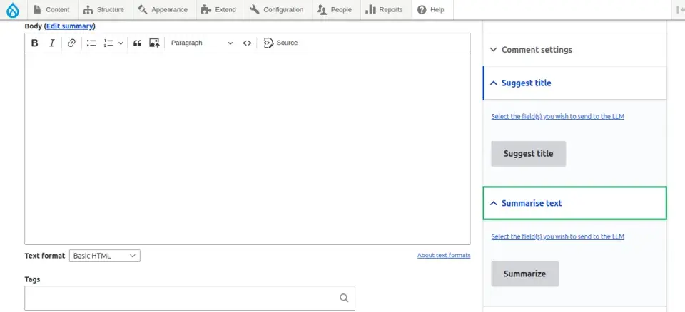  Configure Content Suggestions