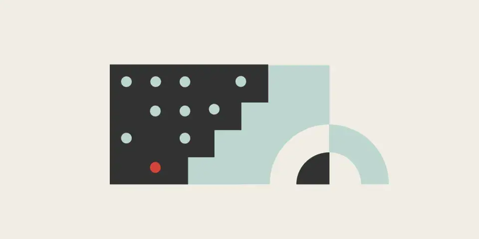 An artwork about going through the abstract phase that also involves user personas, user stories, storyboarding through abstract elements and shapes.