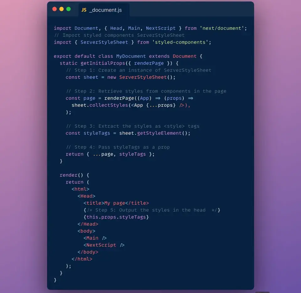 Styling your Next.js Application