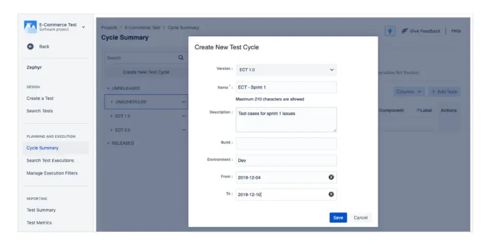 Zephyr for JIRA