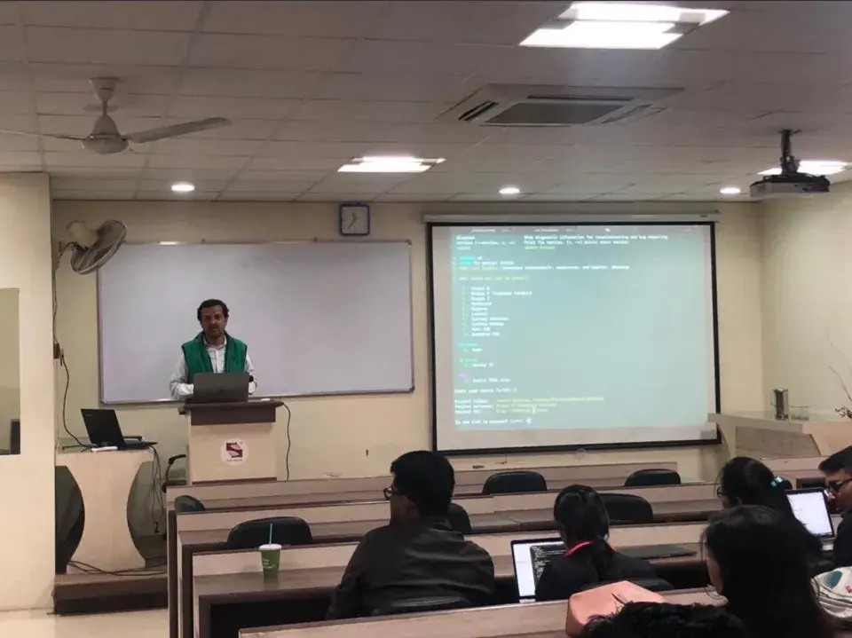 Sharique preseting session on Docksal