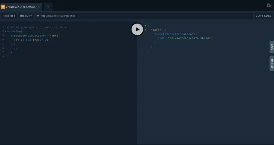 GraphQL subscriptions & Apollo Client real-time tracking app