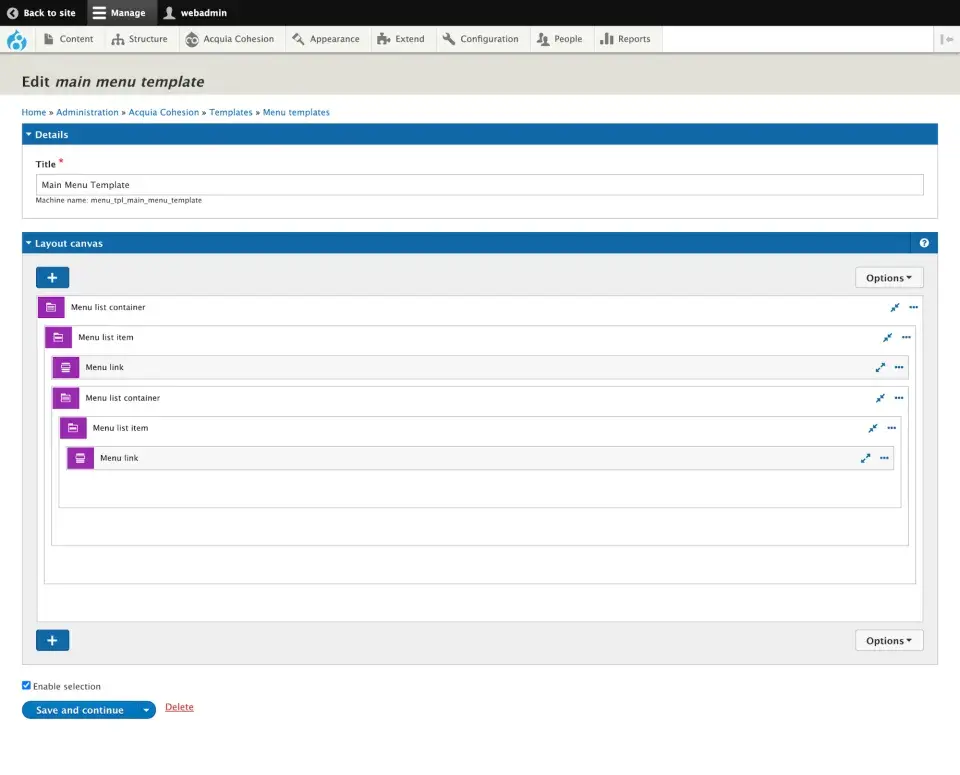 Acquia Site Studio 