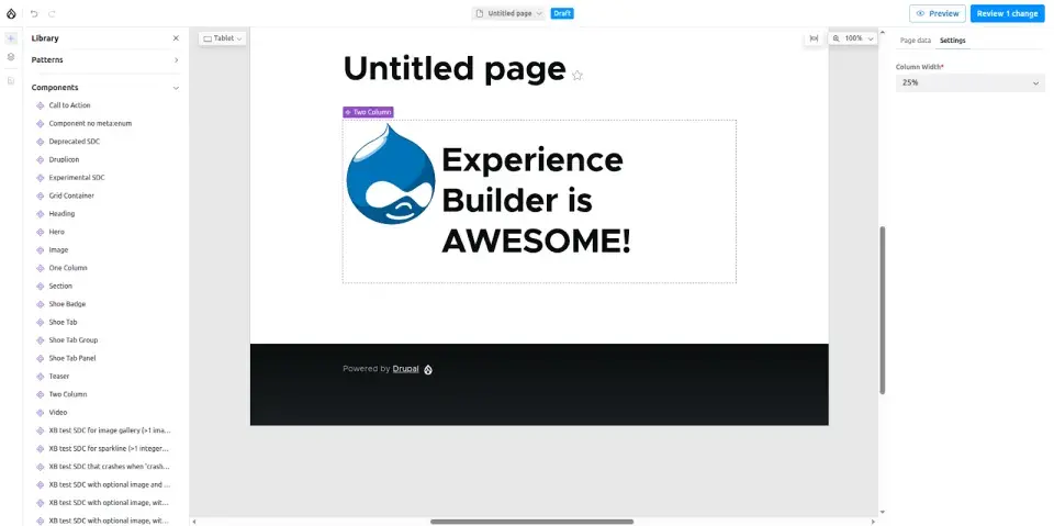 Experience Builder