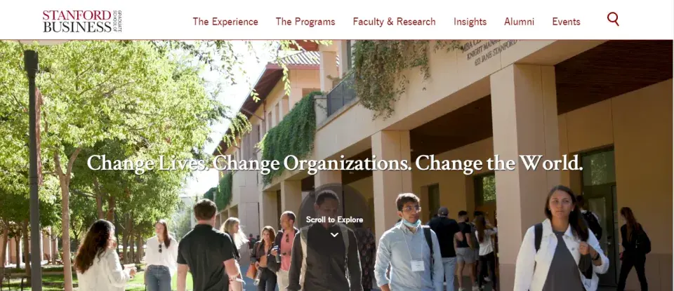 Design System for Universities - Stanford GSB