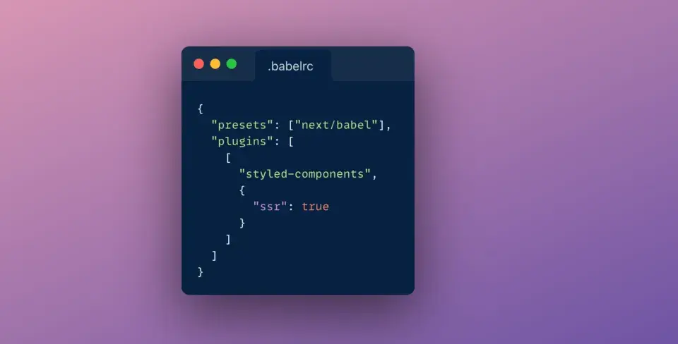 Styling your Next.js Application