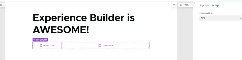 Experience Builder