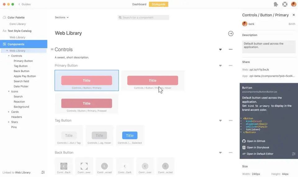 An example of a style guide. 