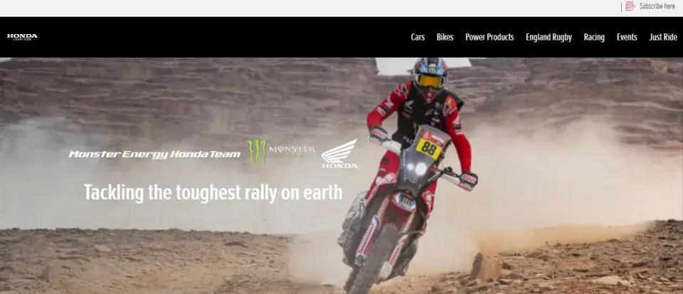 Business Storytelling - Honda and Monster Energy