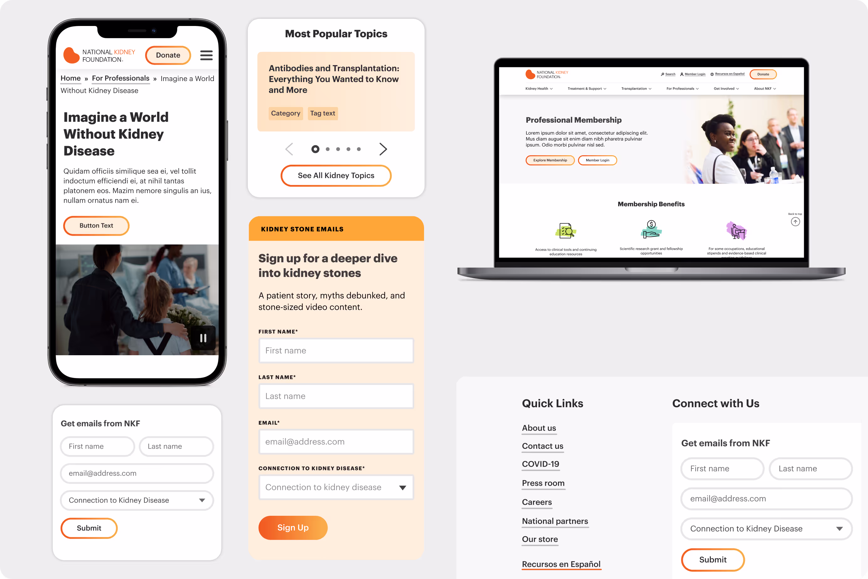 National Kidney Foundation&rsquo;s digital platform