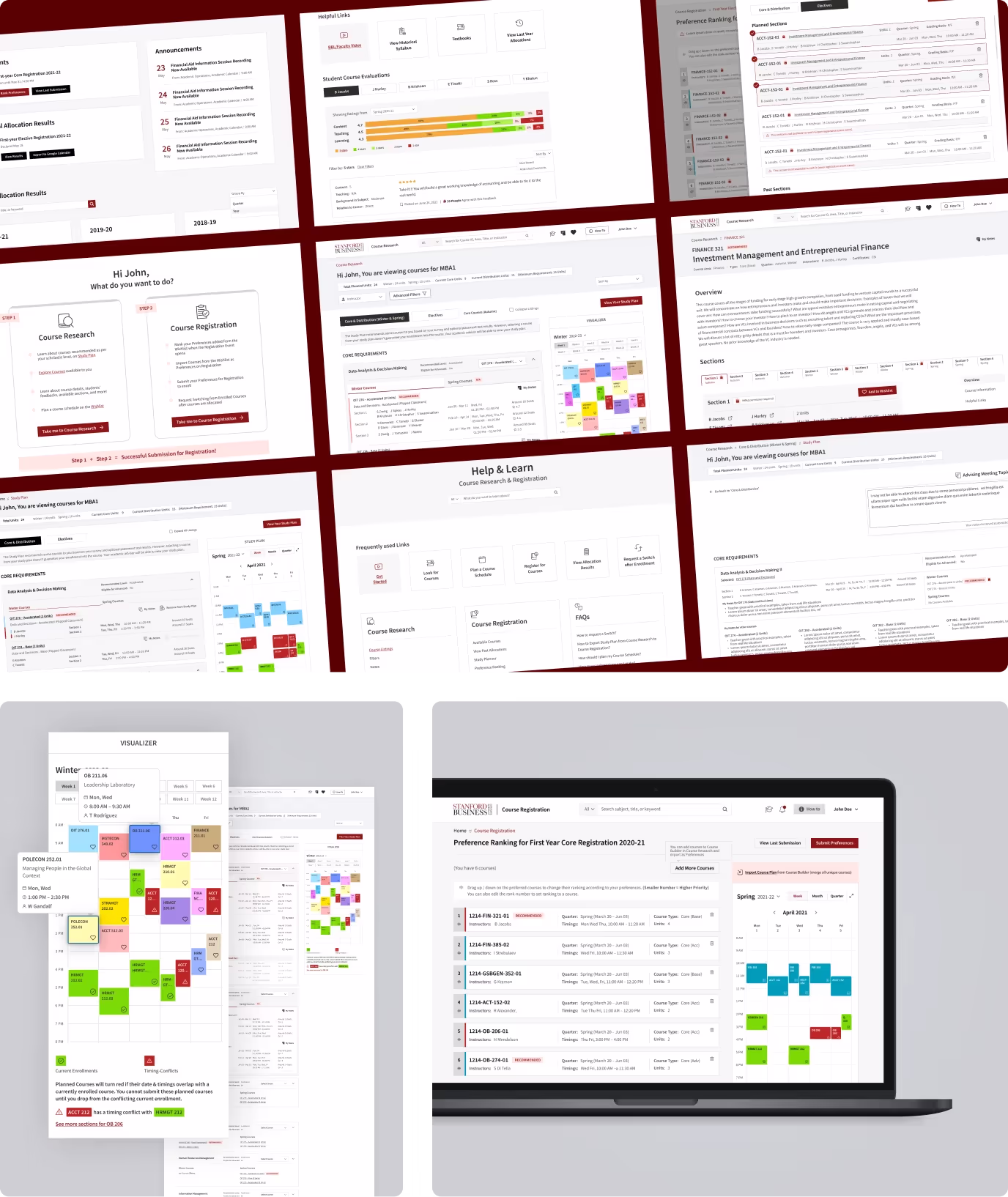 Course research & registration platform